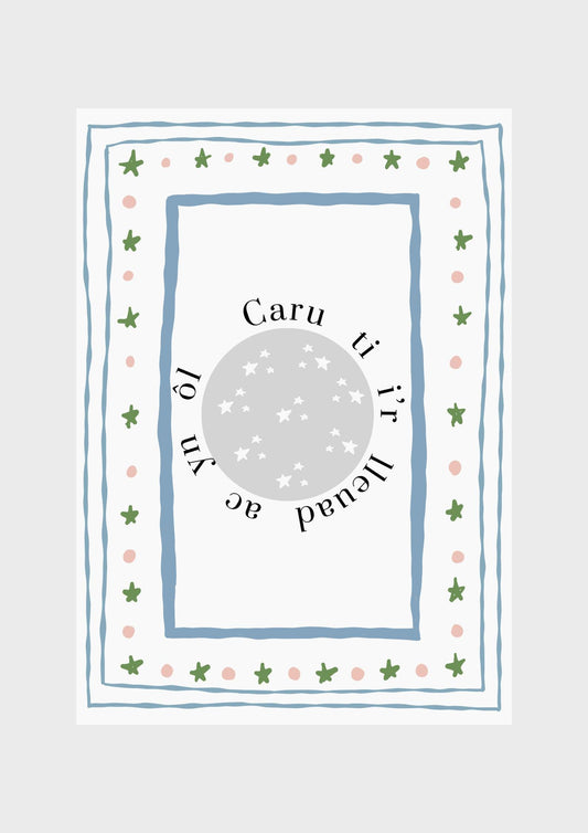 Caru ti i'r lleuad ac yn ôl 