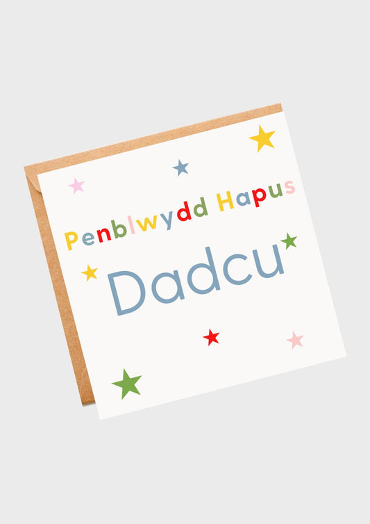 Penblwydd hapus Dadcu