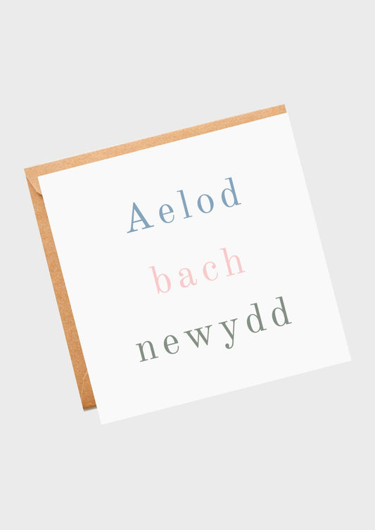 Aelod bach newydd