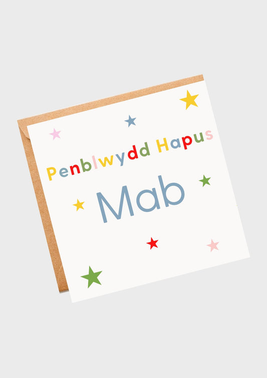 Penblwydd hapus Mab