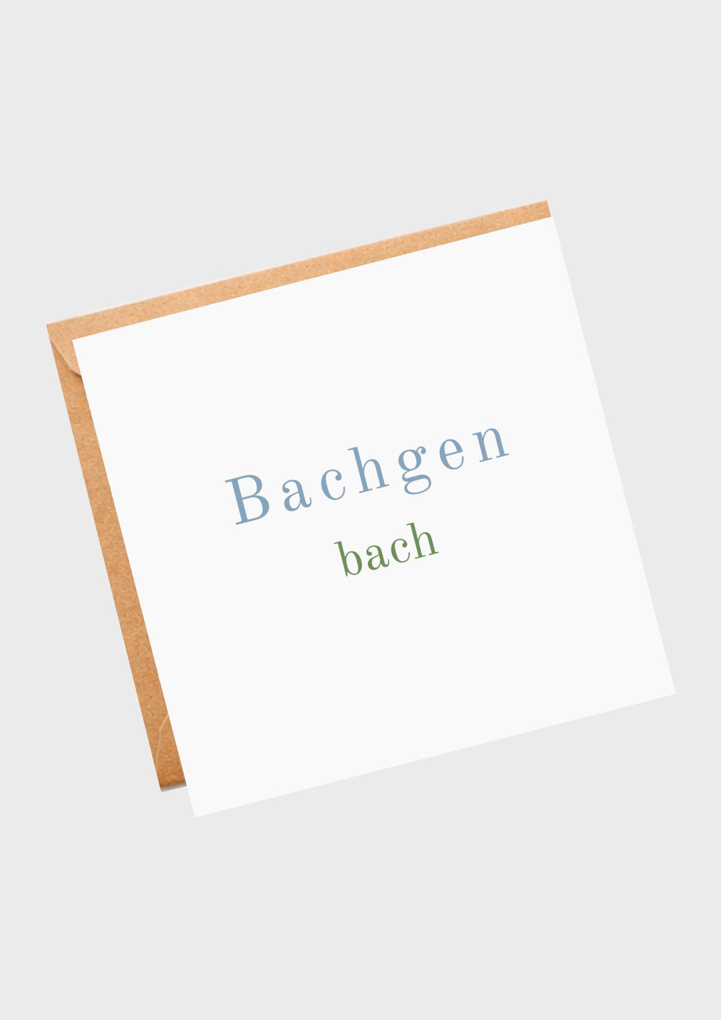 Bachgen bach