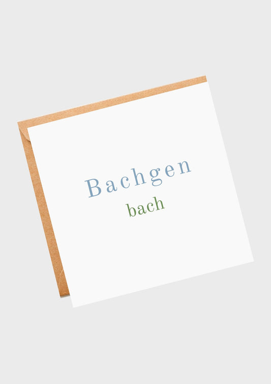 Bachgen bach