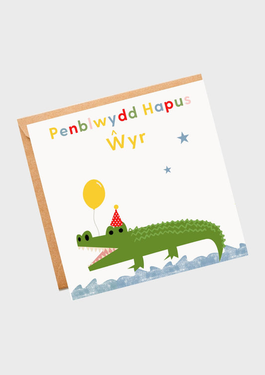Penblwydd hapus Ŵyr