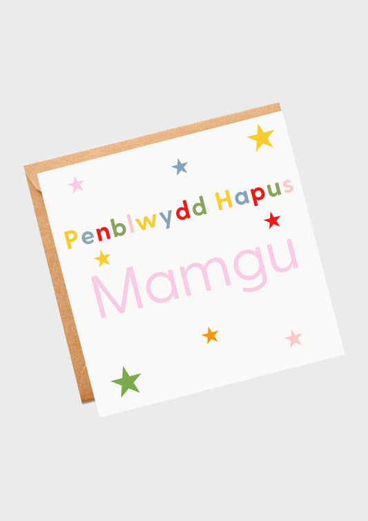 Penblwydd hapus Mamgu